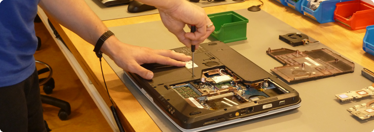Foto van de reparaties